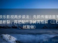 欧乐影视两步读法：先抓传播链是不是断裂，再把配乐拿掉再理解（三秒就能做）